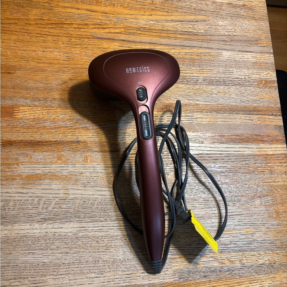 Homedics message gun heat and vibration.